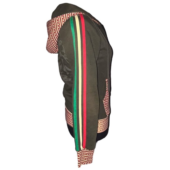 Adidas Vest Limited Edition — Rasta Style ❤️🤍💚 - Picture 7 of 9